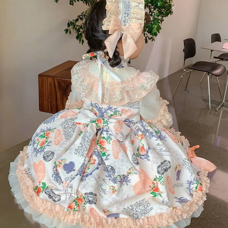 Vestidos Toddler Baby Girl Infant Princess Layer Lace Tutu Dress Wedding Kids Party Dress Children Birthday Prom Lolita Clothes