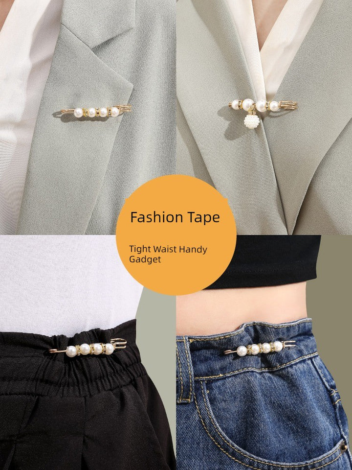 Small Pin Adjustable Buckle Women's Clothes Accessories Embellishment Waist of Trousers